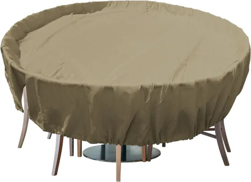 Vista 56 de Fundas para muebles de patio, impermeables, resistentes a los rayos UV, resistentes a los rayos UV, para exteriores, mesa redonda y rectangular