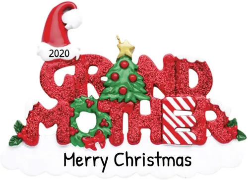 Vista 22 de Adorno de Navidad familiar personalizado – Adornos personalizados para tía, adorno de la mejor tía de la historia, adornos de regalo personalizados