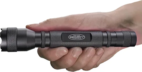 Vista 2 de Police Security Linterna 2AA cree led ultra brillante – 140 lúmenes – eficiente, resistente y fiable – esencial diario Diseño táctico compacto