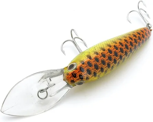 Vista 2 de Señuelos de pesca Crankbait de agua dulce salada de agua dulce de la manivela de mar gruesos ganchos Swimbait Jerk cebos peche leurres Angelkoder