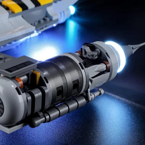 Vista 7 de BRIKSMAX - Kit de iluminación LED para LEGO-75325 The Mandalorian's N-1 Starfighter - Compatible con el modelo de bloques de construcción de Lego