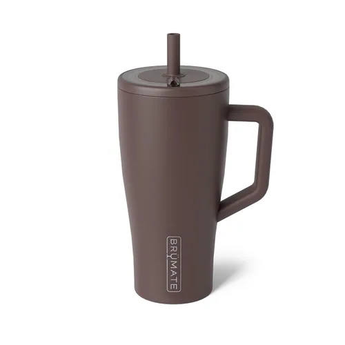 Vista 37 de BrüMate Era Vaso Térmico de 20 oz con Asa y Pajilla Vaso Térmico Aislante 100% A Prueba de Fugas con Tapa y Pajilla Hecho de Acero Inoxidable