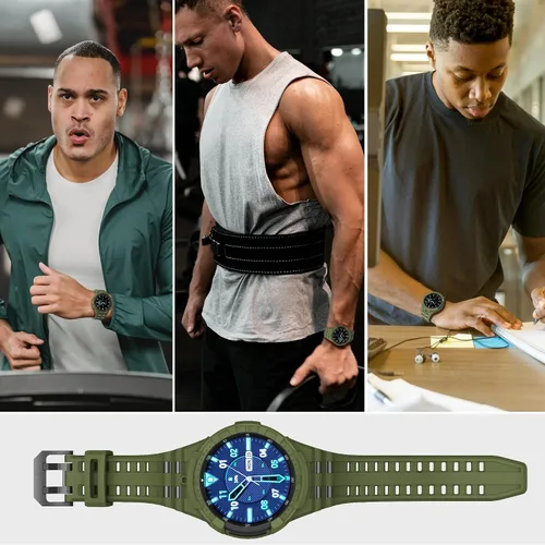 Vista 7 de Estuche T-ENGINE Compatible con Galaxy Watch 4 Classic de 42 mm (2021), No para Galaxy Watch de 42 mm en versión de 2018