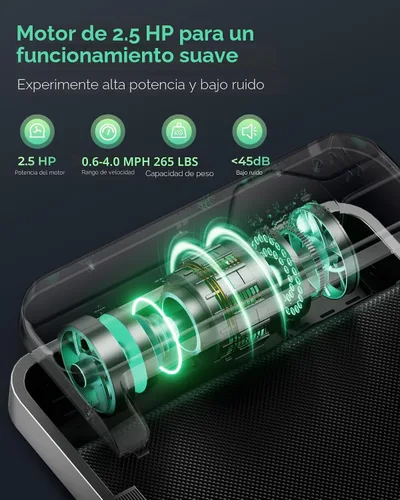 Vista 3 de TREAFLOW Almohadilla para caminar con 8% de inclinación para oficina