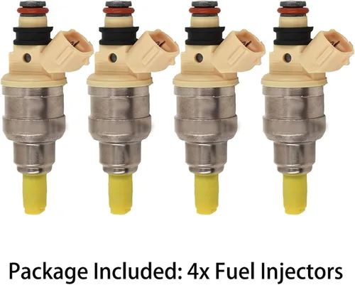 Vista 4 de 4 inyectores de combustible de repuesto para Chevrolet/chevy Tracker Suzuki Sidekick X-90 Geo Tracker 1.6L 4G1549 1571058B00 INP-470