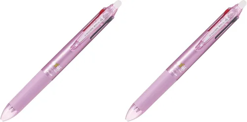 Vista 3 de Pilot Frixion - Bolígrafo de 4 colores, cuerpo rosa (LKFB-80EF-P)