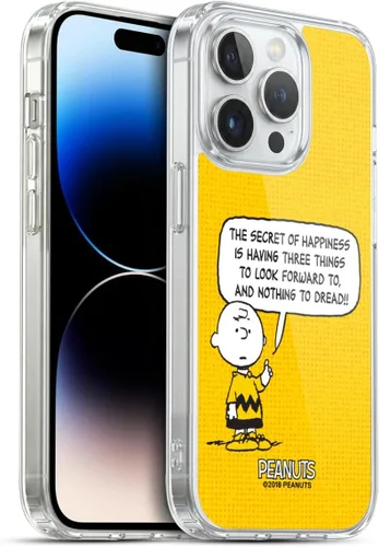 Vista 106 de Head Case Designs Funda de gel suave con licencia oficial de Peanuts Autumn Charlie Brown compatible con Apple iPhone 7 Plus/iPhone 8 Plus