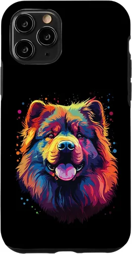 Vista 29 de Watercolour Colourful Dog Chow Chow Case for iPhone 16