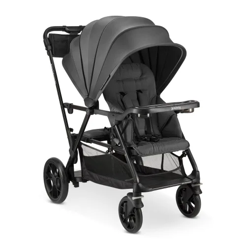 Vista 10 de Joovy Caboose LX Tandem - Cochecito de pie, color negro