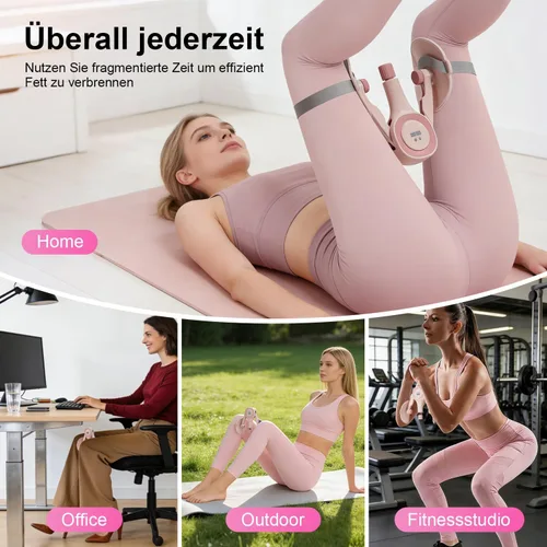 Vista 9 de Kegel Exerciser Pelvic Floor Muscle: Inner Thigh Exerciser for Women with Smart Counter, Adjustable Thigh Master for Hip Strengthening & Leg