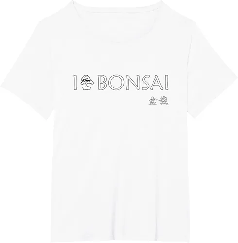 Vista 30 de Bonsai - I love bonsai T Shirt - Japan T-Shirt Negro