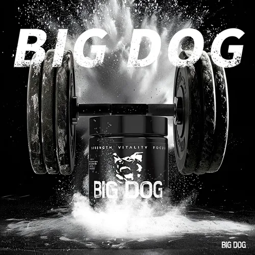 Vista 6 de Big Dog Total Male 3 en 1 Total Alpha Blend - Imprescindible para hombre, sin OMG, energía natural y apoyo de resistencia, 60