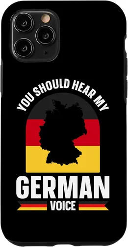 Vista 13 de Funda para iPhone 12 mini You Should Hear My German Voice Scream Teacher Alemania