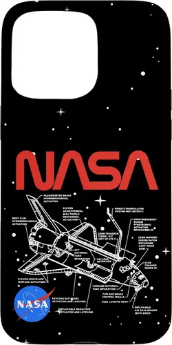 Vista 31 de NASA Carcasa con logotipo de Space Shuttle Schematic para iPhone 17