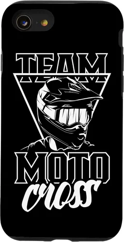 Vista 18 de Funda para iPhone 16 Team Motocross Lover Riding Rider