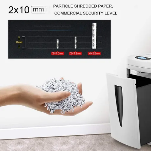Vista 7 de Shredders Minute - Trituradora de papel de microcorte resistente, alta seguridad con destrucción de tarjetas de CD/crédito, capacidad de trituración