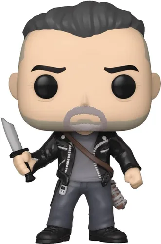 Vista 4 de POP The Walking Dead - Figura de vinilo de Negan FTM Funko (paquete con funda protectora de caja compatible), multicolor, 3.75 pulgadas
