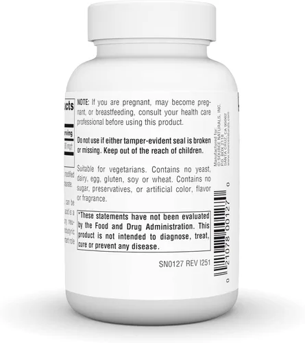 Vista 3 de Source Naturals L-glutamina, aminoácido de forma libre que apoya la energía metabólica*, 500mg - 100 tabletas