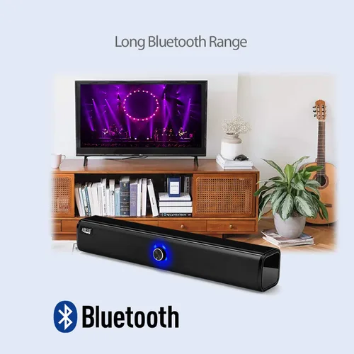 Vista 3 de Adesso Xtream S6 Altavoz de barra de sonido Bluetooth y AUX 10W x 2