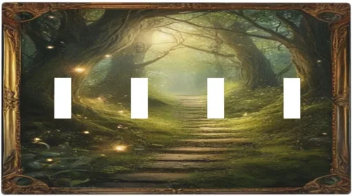 Vista 65 de Cubiertas Decorativas para Interruptores de Luz Arte de Pájaros BirdArt 1 Gang Salida Dúplex Individual Placa de Pared Placa de Interruptor Placa
