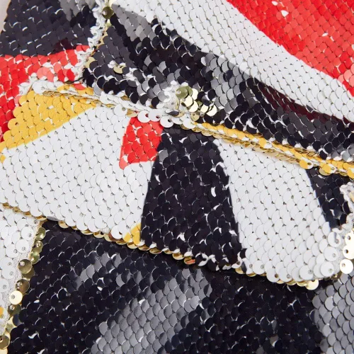 Vista 5 de PYJTRL Blazer de lentejuelas con diseño de chal de moda para hombre
