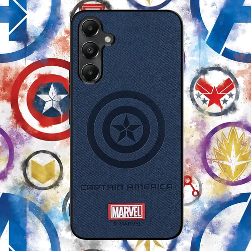 Vista 8 de IRON SPIDER Funda para Galaxy A05S 5G, con personaje de superhéroe Samsung A05S - Funda de piel color azul capitán