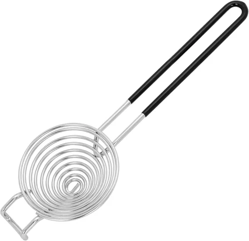 Vista 8 de NileHome Separador de huevos, separador de yema de huevo, blanco, acero inoxidable, filtro de tamizado de yema de huevo, herramienta de cocina