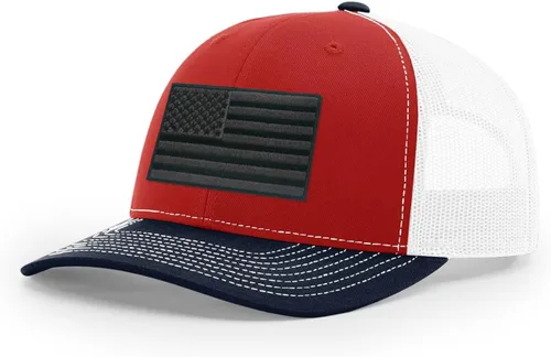 Vista 203 de Joe's USA Richardson 112 - Gorras de camionero con parche gráfico personalizado - Gorras estructuradas de cinco y seis paneles Richardson Premium