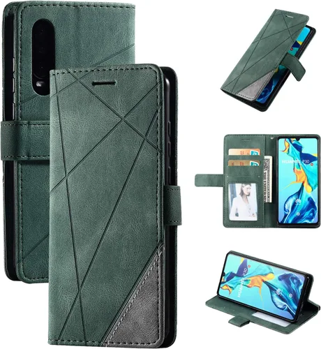 Vista 14 de Funda compatible con Sony Xperia 1 V, compatible con Sony Xperia 1 V 2023 XQDQ62/B XQ-DQ72 XQ-DQ14 Funda con tapa de piel sintética negra
