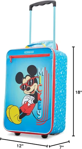 Vista 30 de AMERICAN TOURISTER - Equipaje vertical infantil de superficie blanda de Disney, Princesa), 139451-2093