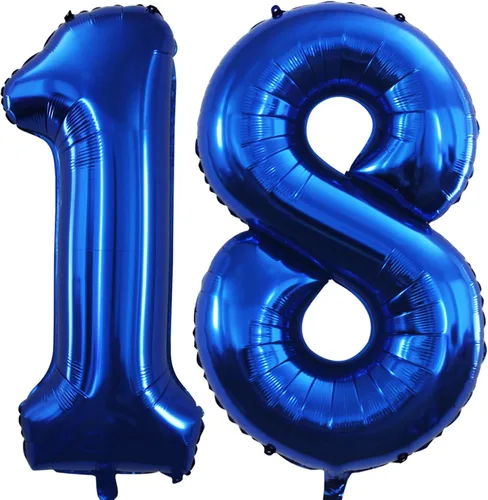 Vista 310 de Goer, conjunto de globos de papel aluminio para decoraciones de cumpleaños, globos de las letras de feliz cumpleaños y de números Oro