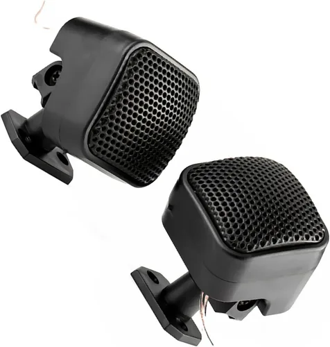 Vista 6 de Altavoces de coche o altavoces, Altavoces estéreo para coche, 1 par 12 V 500 W mini altavoz de coche o tweeters 7.874 in 98dB altavoz del automóvil