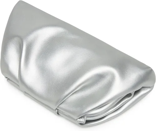 Vista 4 de Bolsos de mano de cuero PU suave para mujer Bolso de noche elegante y lujoso formal