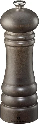 Vista 8 de Zassenhaus Molinillo de pimienta de madera de Berlín, molinillo de pimienta recargable, 4.7 pulgadas (teñido oscuro)