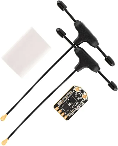 Vista 3 de RadioMaster RP3 ELRS Receptor 2.4GHz ExpressLRS Nano Receptor FPV RX Módulo Receptor Largo Alcance Baja Latencia para FPV Micro Drone Racing Drone