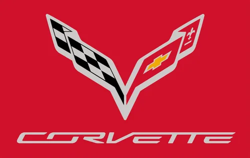 Vista 4 de JH DESIGN GROUP Chevy Corvette - Sudadera con capucha para hombre color rojo con cremallera C1 Thru C8 Rojo