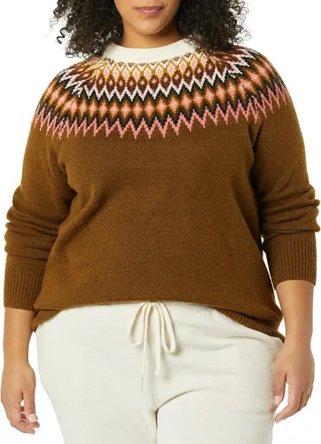 Vista 3 de Tienda Essentials - Suéter de cuello redondo suave para mujer