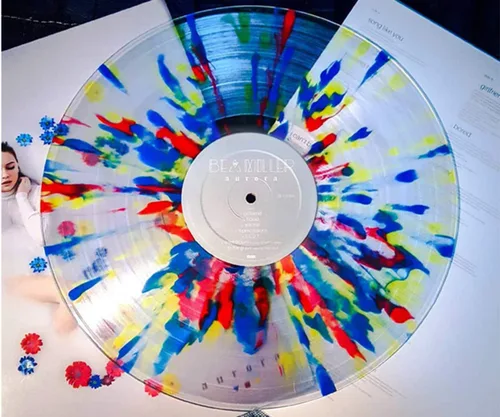 Vista 2 de Bea Miller - aurora Limited Clear Rojo/Amarillo/Azul Splatter Clear/Rojo, Amarillo y Azul Splatter Bea Miller