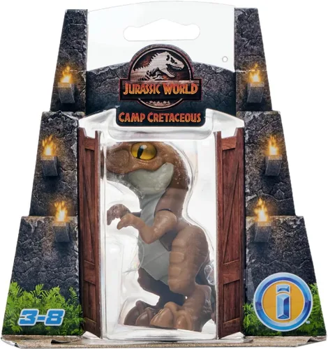 Vista 3 de Fisher-Price Imaginext Jurassic World Camp Cretácico Tiranosaurio Rex Mini figura