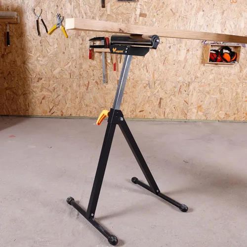 Vista 5 de WORKESS Soporte de Rodillos Capacidad de Carga de 132 Libras, Paquete Doble WK-RS004T