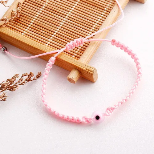 Vista 33 de SUMMER LOVE Handmade Jewelry Evil Eye Bracelets with Card,Black Red String Bracelets Kabbalah Protection Luck Amulet for Women Men Friends Pulseras