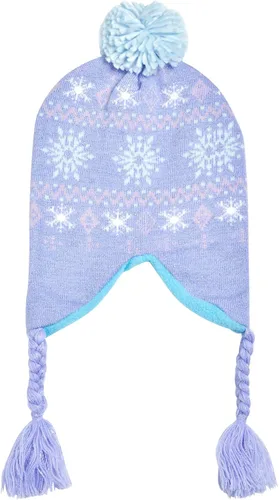 Vista 6 de Disney Conjunto de gorro y guantes Frozen Elsa and Anna para niñas pequeñas (edad 2-7)