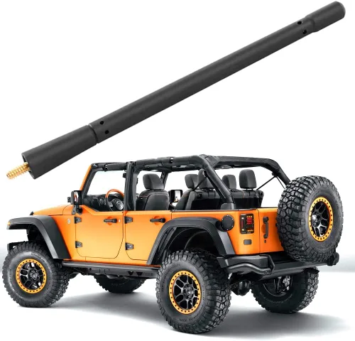 Vista 10 de VOFONO Antena Corta para Dodge Ram 1500 2500 3500 2009-2025, Accesorios para Camiones Dodge Ram 1500, Antena Clásica Warlock Dodge Ram de 7 Pulgadas