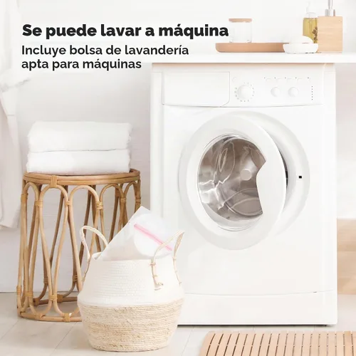 Vista 9 de Almohadillas de lactancia de viscosa de bambú orgánico, 8 almohadillas lavables para lactancia materna, bolsa de lavado, reutilizables