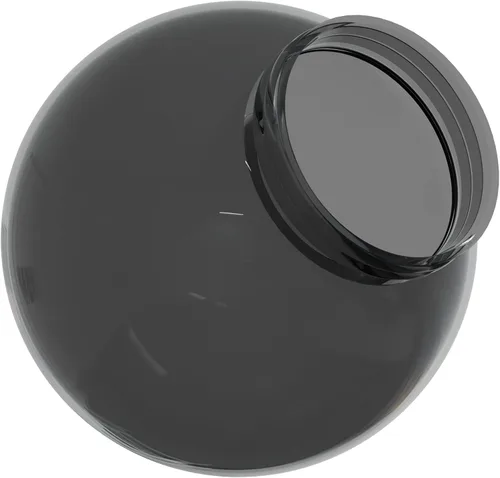 Vista 21 de KastLite Globo de poste de lámpara de acrílico de bronce de 6 pulgadas Textura suave con apertura sin cuello de 2.81 pulgadas Fabricado