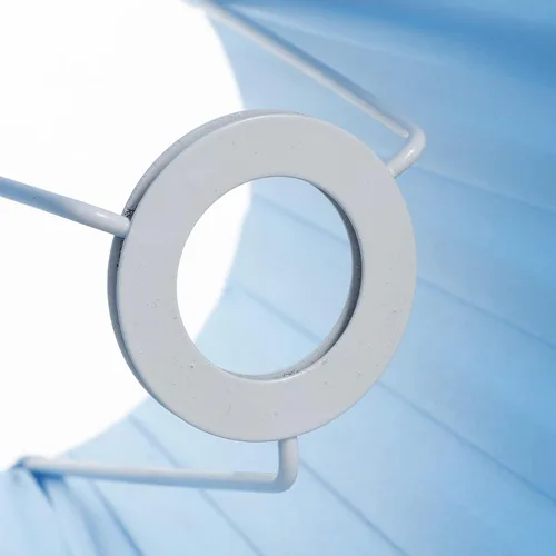 Vista 4 de Beaupretty Pantallas de lámpara Pantalla de lámpara pequeña pequeña Pantalla de lámpara Clip en la cubierta de la luz de la bombilla Pantalla de Azul