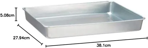Vista 6 de Wilton molde Performance de aluminio en papel, Plateado