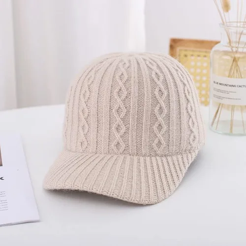 Vista 4 de INOGIH Gorro de invierno cálido para mujer, gorro de invierno para hombre y adolescente
