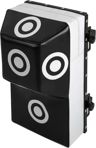 Vista 5 de Bolsa pesada de boxeo con corte superior para montaje en pared, boxeo cuadrado, entrenamiento de artes marciales mixtas, blanco de pared
