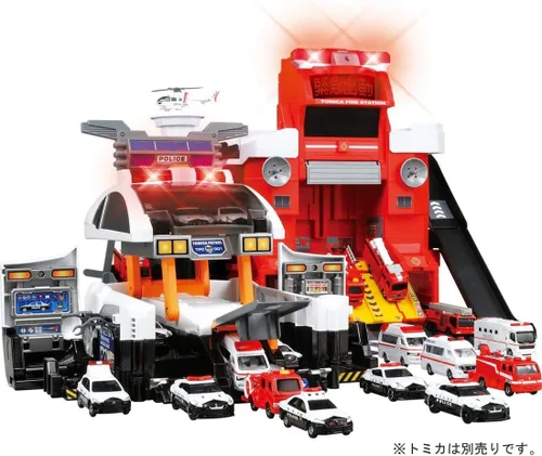Vista 4 de Takara Tomy Tomica Grande a Deformación! Deca Patrol coche
